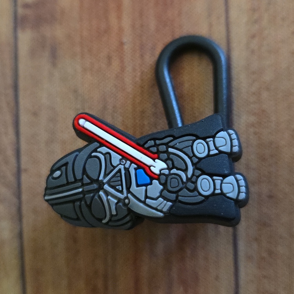 Darth Vader Straw Topper Silicone 10mm / 0.4 in Cap Accessory